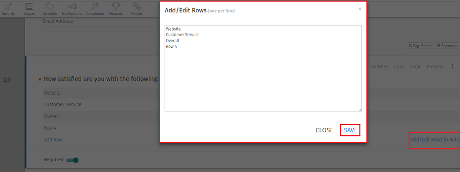 Survey Software Help Image